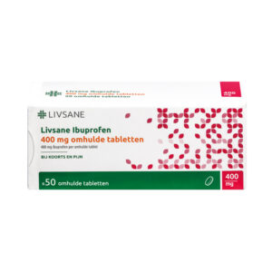 Ibuprofen 400 mg omhulde tabletten 50 stuks LIVSANE