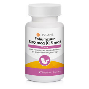 LIVSANE Foliumzuur 0,5mg