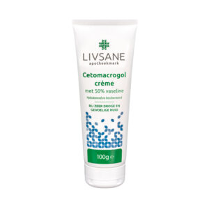 Cetomacrogolcrème met 50% vaseline 100g LIVSANE