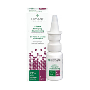 Zoutoplossing  8 mg/ml neusspray 15 ml LIVSANE
