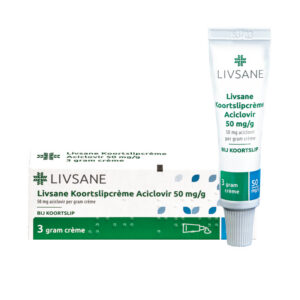 Aciclovir 50 mg/g crème 3 gram LIVSANE