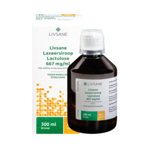 Lactulose 667 mg/ml stroop 300 ml LIVSANE