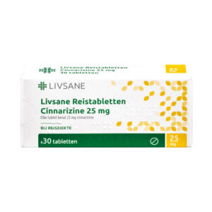 Cinnarizine 25 mg tabletten 30 stuks LIVSANE
