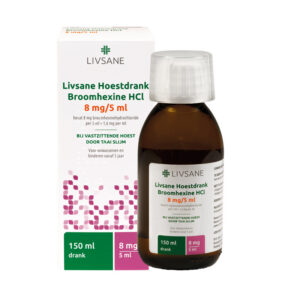 Broomhexine HCl 8 mg/5 ml drank 150 ml LIVSANE