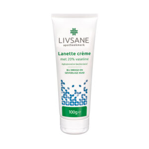 Lanettecrème met 20% vaseline 100g LIVSANE