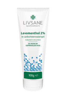 Levomenthol 2% in carbomeerwatergel 1% 100g LIVSANE