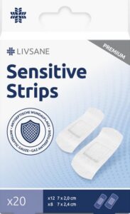 Pleisterstrips sensitive 20 stuks LIVSANE